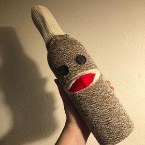 Wine Bottle Sock Monkey 🐒 *Bottle not included